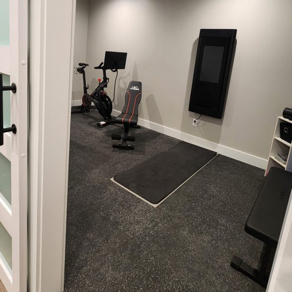 basement exercise room contractor