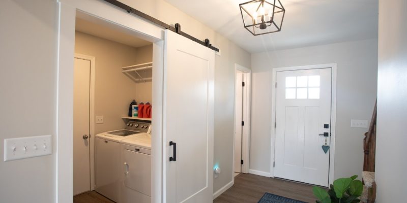 home renovation laundry room